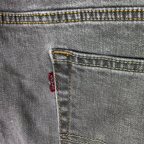 Levi's 569 Jeans Men's 40 x 30 Gray Black Fits 42 x 28 - Picture 5 of 14